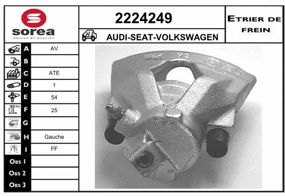 Brake Caliper (2224249)