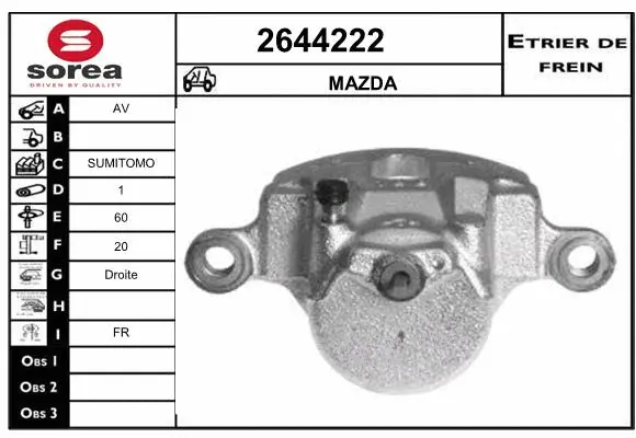 Brake Caliper (2644222)