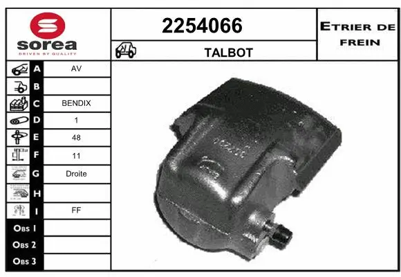 Brake Caliper (2254066)
