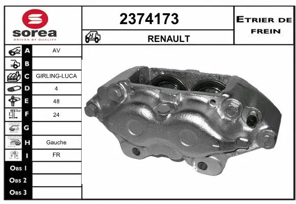 Brake Caliper (2374173)