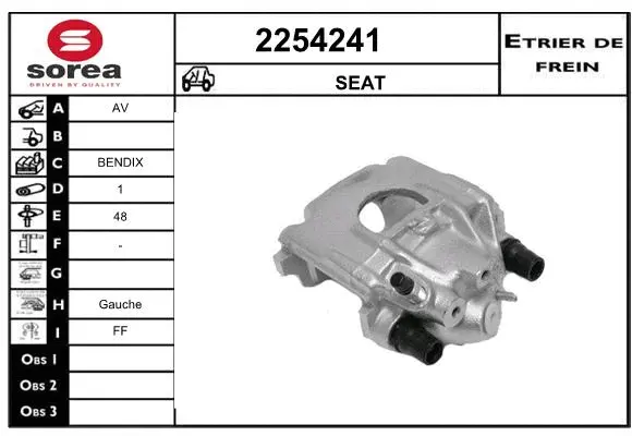 Brake Caliper (2254241)