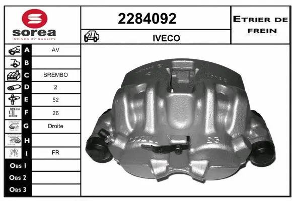 Brake Caliper (2284092)