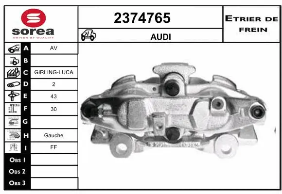 Brake Caliper (2374765)
