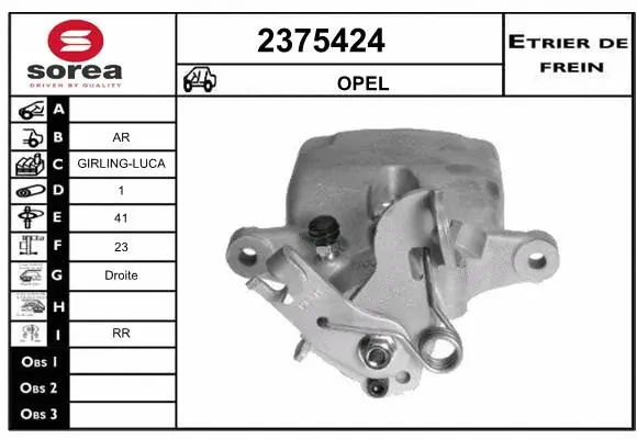 Brake Caliper (2375424)