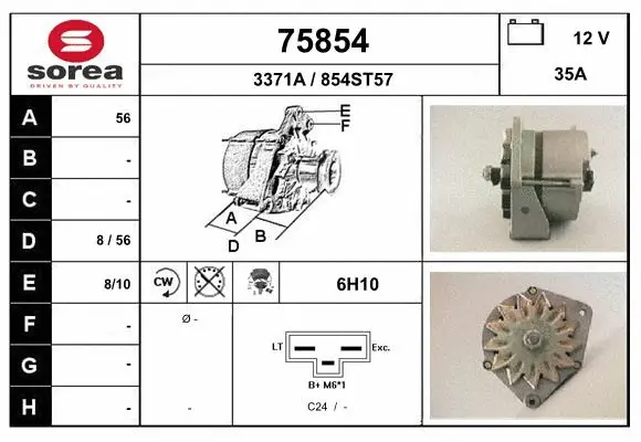 Alternator (75854)