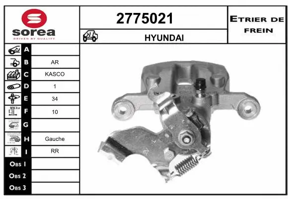 Brake Caliper (2775021)