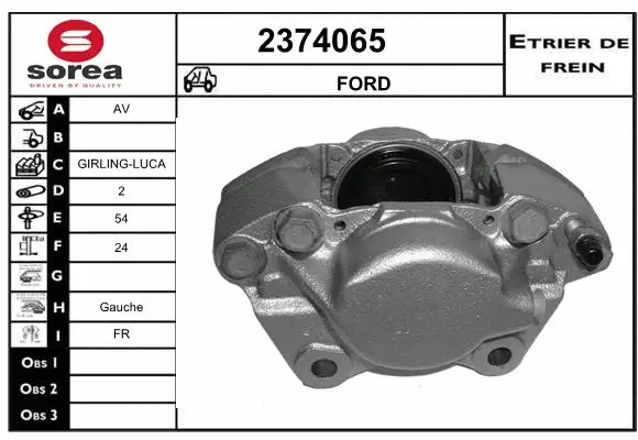 Brake Caliper (2374065)