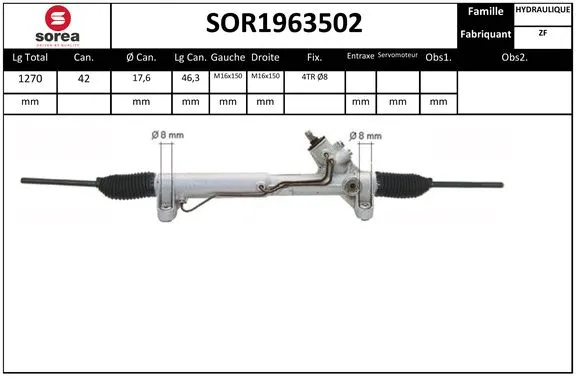 Steering Gear (SOR1963502)