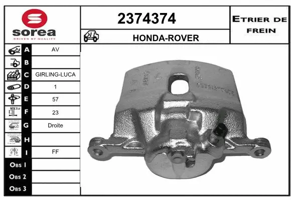 Brake Caliper (2374374)