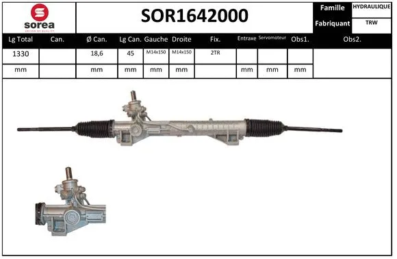 Steering Gear (SOR1642000)