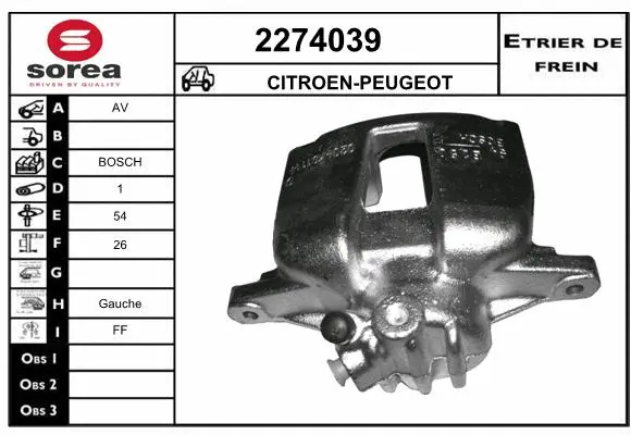Brake Caliper (2274039)