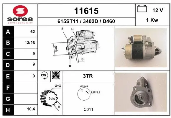 Starter (11615)