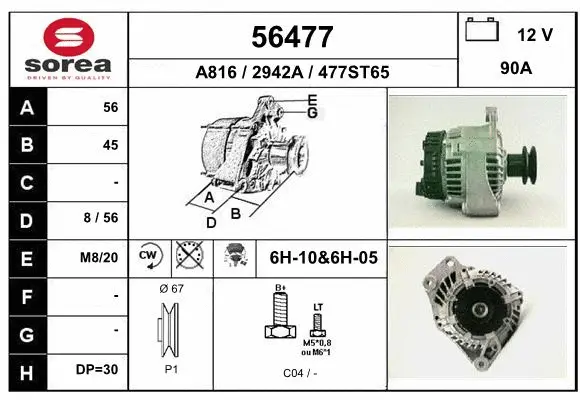 Alternator (56477)