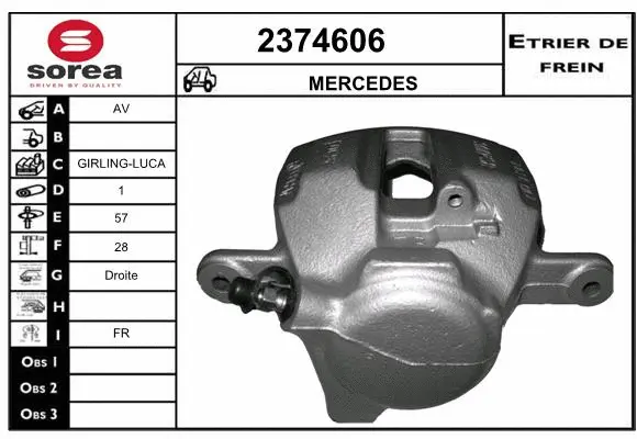 Brake Caliper (2374606)