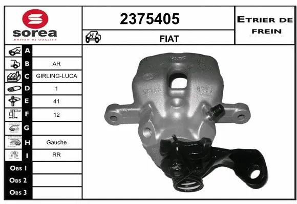 Brake Caliper (2375405)