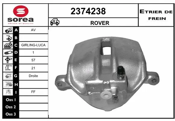 Brake Caliper (2374238)