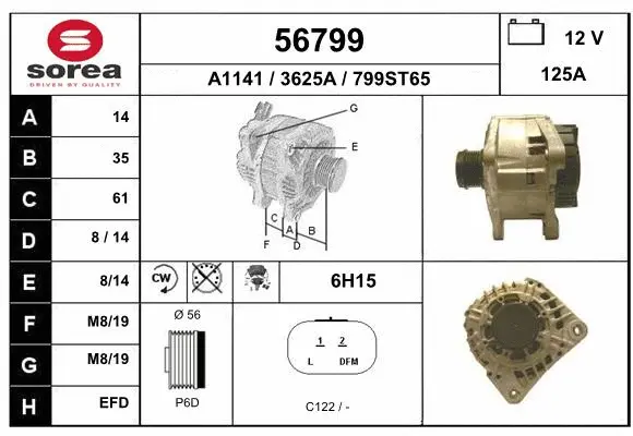Alternator (56799)