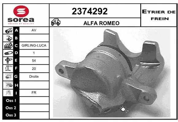 Brake Caliper (2374292)