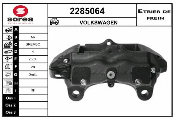 Brake Caliper (2285064)