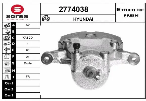 Brake Caliper (2774038)