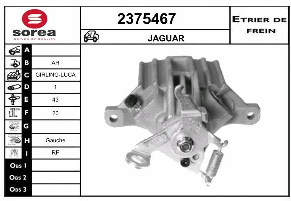 Brake Caliper (2375467)