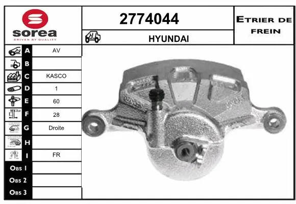 Brake Caliper (2774044)