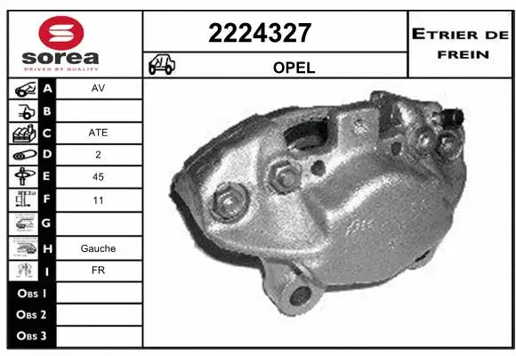 Brake Caliper (2224327)