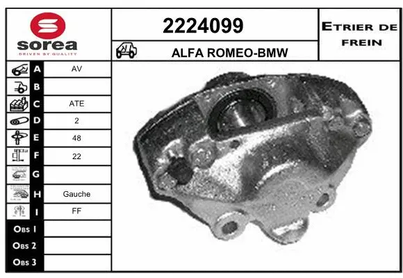 Brake Caliper (2224099)