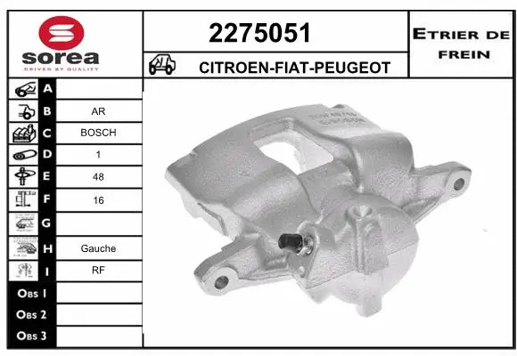 Brake Caliper (2275051)