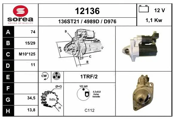 Starter (12136)