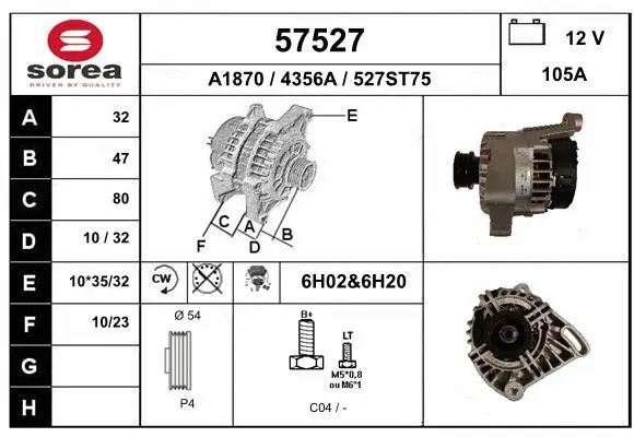 Alternator (57527)