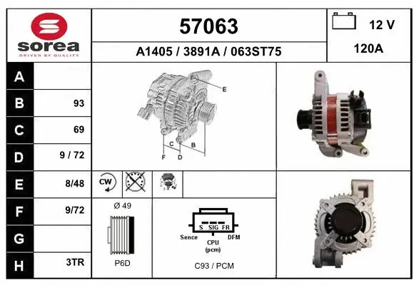 Alternator (57063)