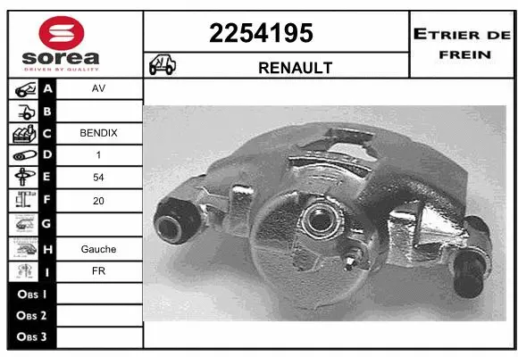 Brake Caliper (2254195)