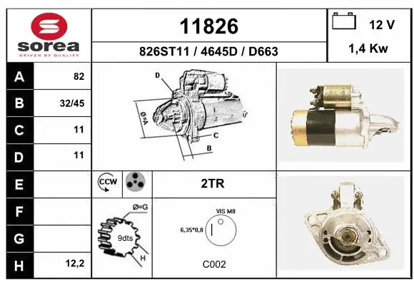 Starter (11826)