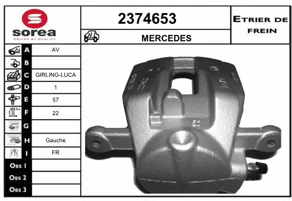 Brake Caliper (2374653)