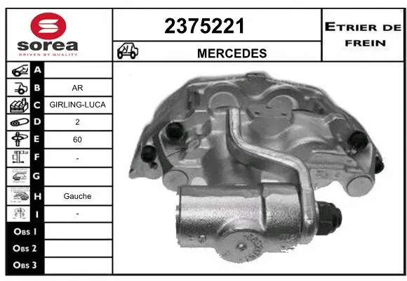 Brake Caliper (2375221)