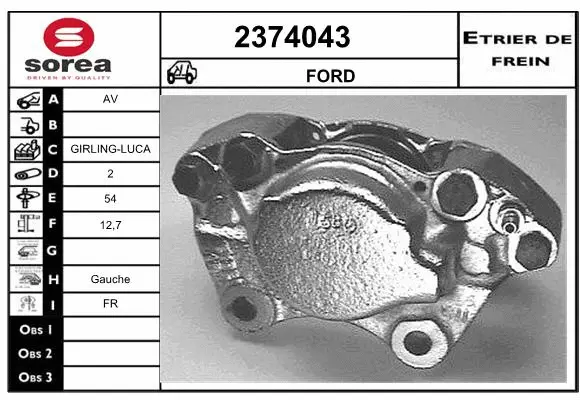 Brake Caliper (2374043)