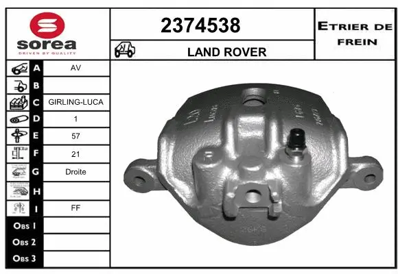 Brake Caliper (2374538)