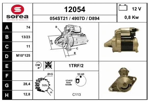 Starter (12054)