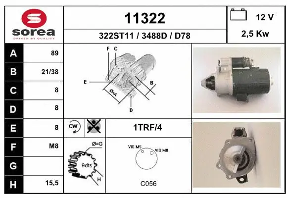Starter (11322)