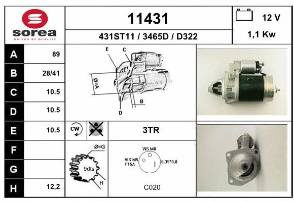 Starter (11431)