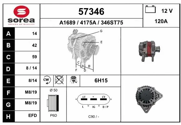 Alternator (57346)