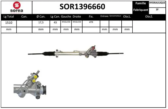 Steering Gear (SOR1396660)