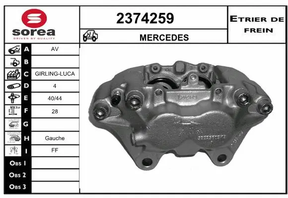 Brake Caliper (2374259)