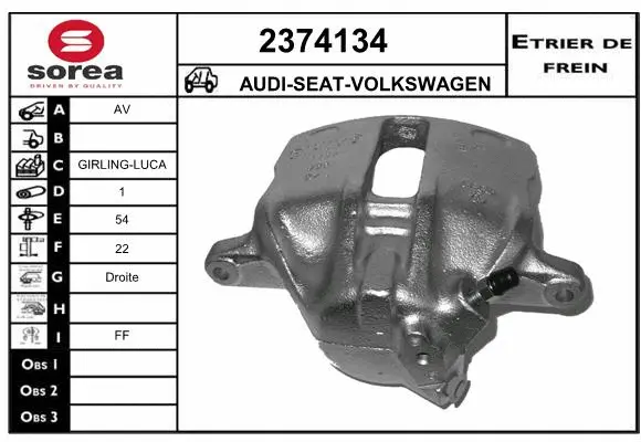 Brake Caliper (2374134)