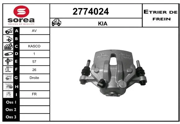 Brake Caliper (2774024)