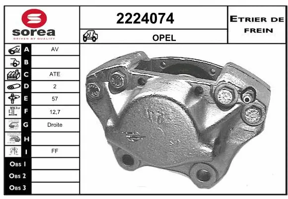 Brake Caliper (2224074)