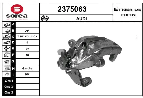 Brake Caliper (2375063)