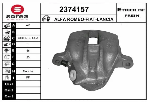Brake Caliper (2374157)