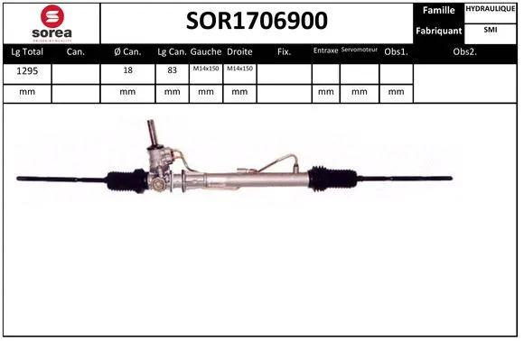 Steering Gear (SOR1706900)
